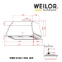Вытяжка полновстраиваемая WEILOR WBE 5230 SS 1000 LED - 6