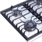 Поверхность газовая на металле WEILOR GM W 624 SS - 2