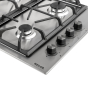 Поверхность газовая на металле WEILOR GM W 634 SS - 3