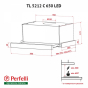 Вытяжка встраиваемая телескопическая Perfelli TL 5212 C WH 650 LED - 14
