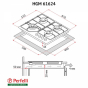 Варочная поверхность Perfelli HGM 61624 WH - 8