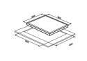 Варочная поверхность Liberty PG6141S-CC2I(446) - 2