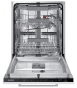 Встраиваемая посудомоечная машина Samsung DW60A6090BB - 4