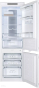 Встраиваемый холодильник с морозильной камерой Amica BK3085.6NFM - 1