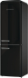 Холодильник з морозильною камерою GORENJE ONRK619DBK - 3