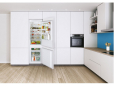 Встраиваемый холодильник с морозильной камерой Candy CBT 5518EW - 2