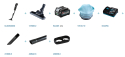 Аккумуляторный пылесос Makita CL003GD202 (черный) - 2