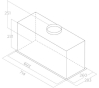 Вбудована витяжка Elica FOLD BL MAT/A/72 (PRF0181961) - 4