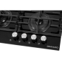 Газова поверхня GRANADO GGH 62-104 Black glass - 5