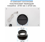Встраиваемая вытяжка ELEYUS GEMINI 700 LED 52 WH - 12