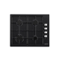Варильна поверхня газова Pyramida PSE 641 S BL - 2