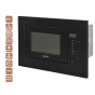 Встраиваемая микроволновая печь VENTOLUX MWBI 20 G BK TC FS - 2