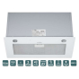 Вытяжка встраиваемая VENTOLUX PUNTO 520/279 WG (1000) TRC - 6
