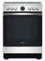 Кухонная плита Indesit IS67G8CHX/E - 1