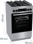 Плита комбінована Gorenje GK5C65XV - 4