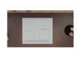 Варильна поверхня електрична Hotpoint-Ariston HB 8460B NE/W - 4