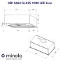 Вытяжка встраиваемая Minola HBI 5664 WH GLASS 1000 LED Line - 7
