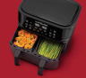 Мультипечь (аэрофритюрница) Nutribullet Twin Drawer Air Fryer NBA081B - 4