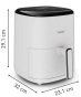Мультипечь (аэрофритюрница) Tefal Easy Fry Compact EY145A10 - 4