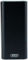 Зовнішній акумулятор (павербанк) XO PB97 20000mAh 65W Black - 2