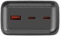 Внешний аккумулятор (павербанк) Energizer 30000mAh 22.5W Black (UE30055PQ) - 5