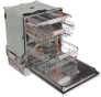Вбудована посудомийна машина Gorenje GV673B66 - 4