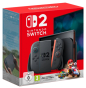 Портативная игровая приставка Nintendo Switch 2 Black Mario Kart World Bundle (0045496321529) - 1
