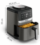 Мультипіч (аерофритюрниця) Tefal Easy Fry Silence EY551HE0 - 3