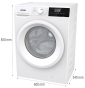 Прально-сушильна машина автоматична Gorenje W3D2A854ADS/UA - 4