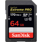 Карта памяти SanDisk 64 GB SDXC UHS-I U3 Extreme Pro SDSDXXY-064G-GN4IN - 1