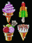 Набор для творчества Sequin Art ORANGE Ice Creams SA1504 - 1