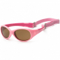 Дитячі сонцезахисні окуляри Koolsun рожеві серії Flex (Розмір: 0+) - 1