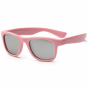 Детские солнцезащитные очки Koolsun нежно-розовые серии Wave (Размер: 3+) - 1