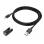 Мікрофон для ПК для стрімінгу, подкастів HyperX Quadcast (HX-MICQC-BK) - 6