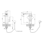 Проточный кран-водонагреватель кухонный для кухни Lidz Warm 061 LDWAR061WCR35431 White / Chrome - 1