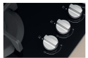 Варильна поверхня газова Indesit ING 61T/BK - 6