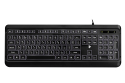 Клавиатура 2E KS120 White backlight USB Black (2E-KS120UB) - 1