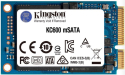 SSD накопитель Kingston SSD KC600 1TB mSATA SATAIII 3D NAND TLC (SKC600MS/1024G) - 1