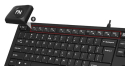 Клавиатура A4Tech FK10 Black/Grey USB - 4