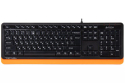 Клавиатура A4Tech FK10 Black/Orange USB - 1