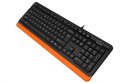 Клавіатура A4Tech FK10 Black/Orange USB - 2
