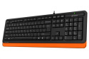 Клавіатура A4Tech FK10 Black/Orange USB - 4