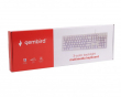 Клавиатура Gembird KB-UML3-01-W-UA White USB UKR - 5