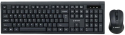 Комплект бездротової (клавіатура, миша) Gembird KBS-WM-03-UA Black USB - 1