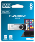 Флеш-накопитель USB  8GB GOODRAM UTS2 (Twister) Black (UTS2-0080K0R11) - 2