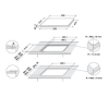 Варильна поверхня електрична Whirlpool WF S7560 NE - 3