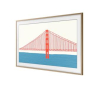 Рамка для телевизора 55" Samsung 2021 The Frame  VG-SCFA55TKBXC светло коричневая - 5