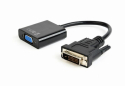Адаптер Cablexpert DVI - VGA Black (AB-DVID-VGAF-01) - 1