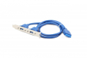 Адаптер Cablexpert USB 20-pin - Type-A 0.4m (CC-USB3-RECEPTACLE) - 2
