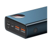 Повербанк Baseus Adaman Metal Digital Display 20000mAh 65W QC PD 3.0 +Type-C Blue (PPIMDA-D03) - 2